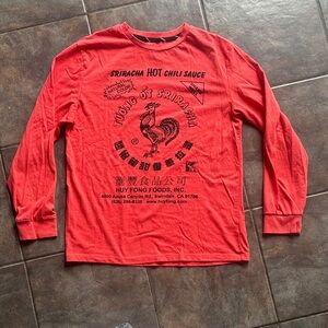 Sriracha Long-Sleeve Graphic Tee